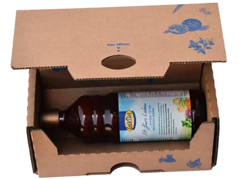 Single shipping box filled with LaVita bottle Single shipping box filled with LaVita bottle